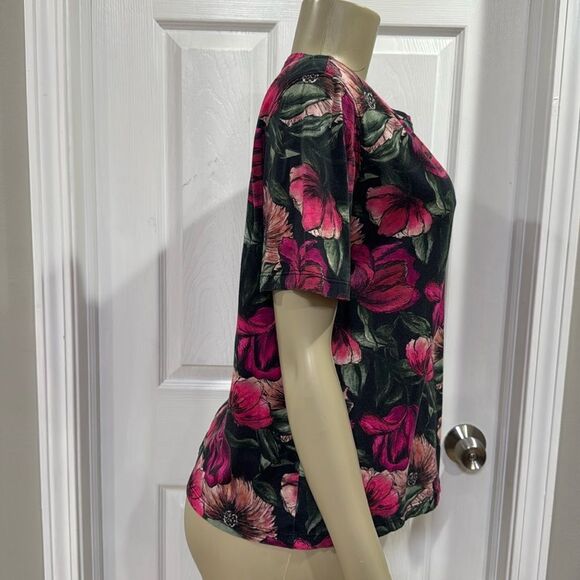 SANDRO PARIS FLORAL T-SHIRT - Picture 5 of 9